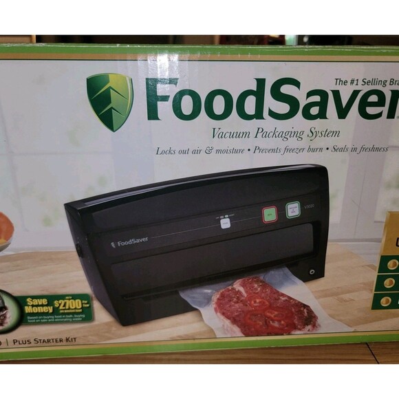 FoodSaver Bag Sealer Vacuum Packaging Sys Model V3020 Keeps Food Fresh 5x Longer - Picture 1 of 16